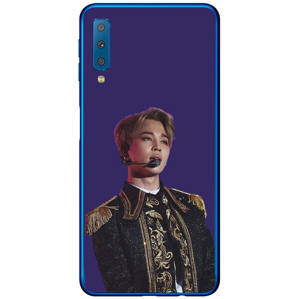 Husa din Silicon, BTS Park jimin pentru Samsung Galaxy A7 (2018), Multicolor