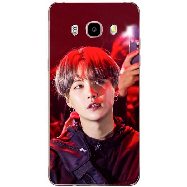 Husa din Silicon, BTS Suga pentru Samsung Galaxy J5 (2016), Multicolor
