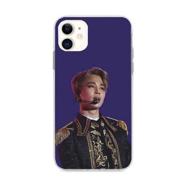 Husa din Silicon, BTS Park jimin pentru iPhone 11, Multicolor