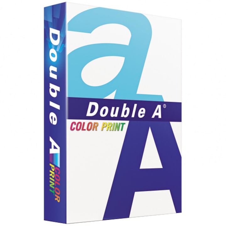 Копирна хартия Double A, Бяла, A4, 90 гр/м2, 500 листа/топ, Клас A, Double A