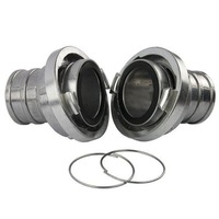 Set Racord - Cuple refulare tip C pentru furtun pompieri, 2 Toli, Universal