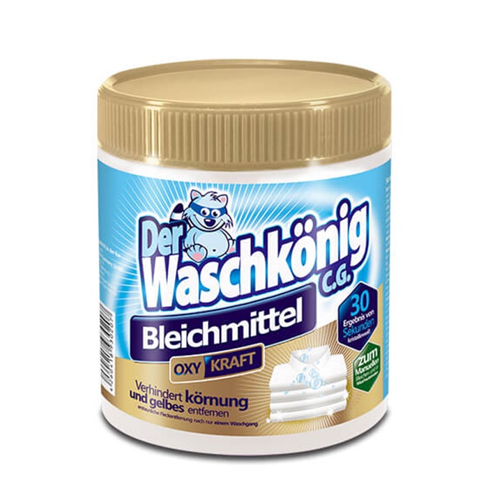 Pudra pentru indepartat pete Der Waschkonig Oxy White 750g