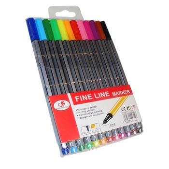 Finelinere,12 culori/set grosime scriere 0.4 mm Finelinere,12 culori/set grosime scriere 0.4 mm