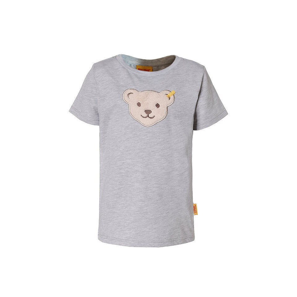 Tricou baieti Steiff, gri, marimea 110 cm, 5 ani