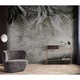 Fototapet Decorativ WhiteBack, Frunze in Stil Mural, Dimensiune 200x300 cm