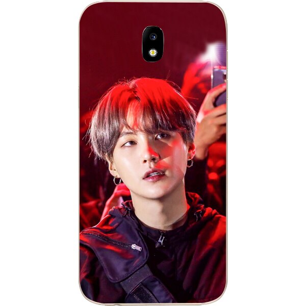 Husa din Silicon, BTS Suga pentru Samsung Galaxy J5 (2017), Multicolor
