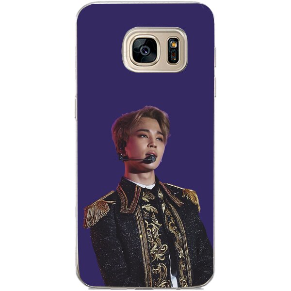 Husa din Silicon, BTS Park jimin pentru Samsung Galaxy S7 Edge, Multicolor