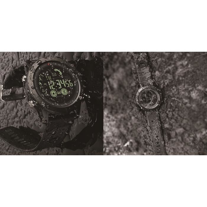 Ceas electronic, GOGOU, Bluetooth, Android/ IOS, Negru