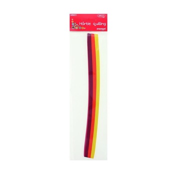 Hartie qulling 30x0.5cm 200/set papagal DACO HR911 Hartie qulling 30x0.5cm 200/set papagal DACO HR911