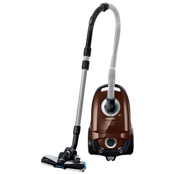 Aspirator cu sac PHILIPS Performer Expert FC8726/09, 5 l, 650W, Tub telescopic metalic, HEPA 13, Maro Aspirator cu sac PHILIPS Performer Expert FC8726/09, 5 l, 650W, Tub telescopic metalic, HEPA 13, Maro
