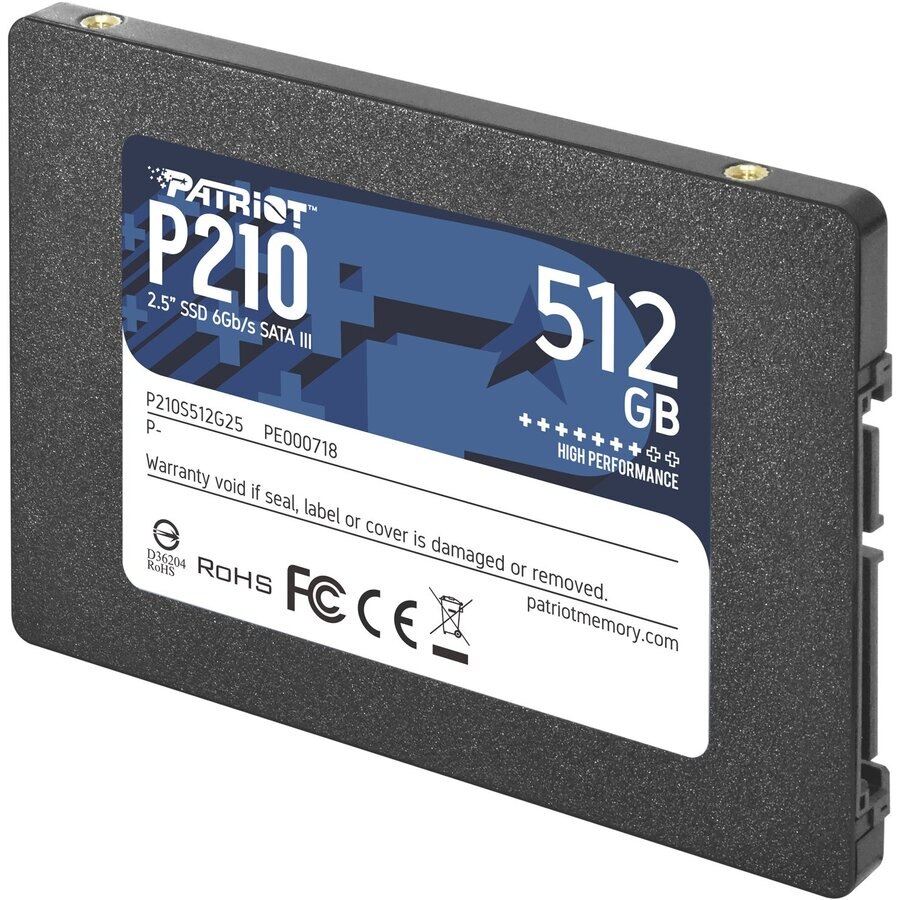 SSD Patriot P210 512GB, SATA-III, 2.5