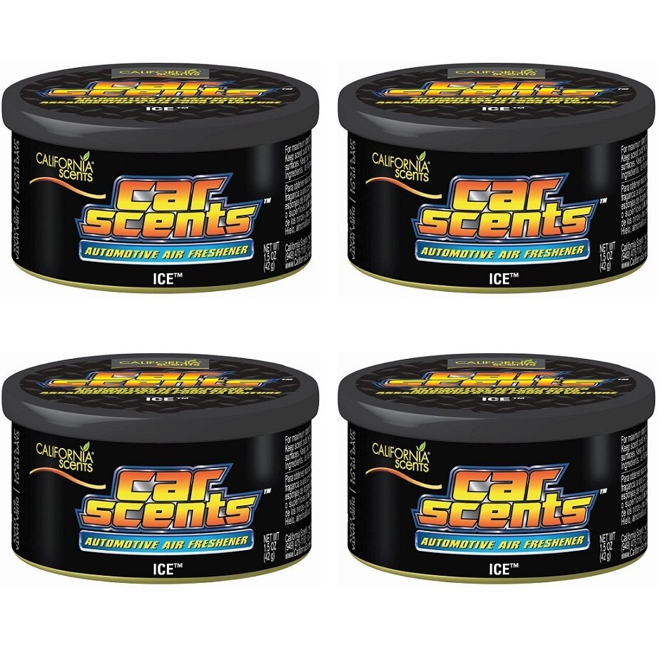 Set 4 bucati Odorizant auto California Scents Ice