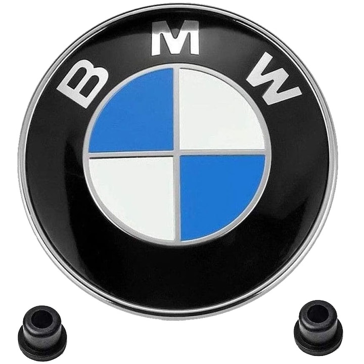BMW51148132375 Eredeti embléma motorháztetőre, 82 mm