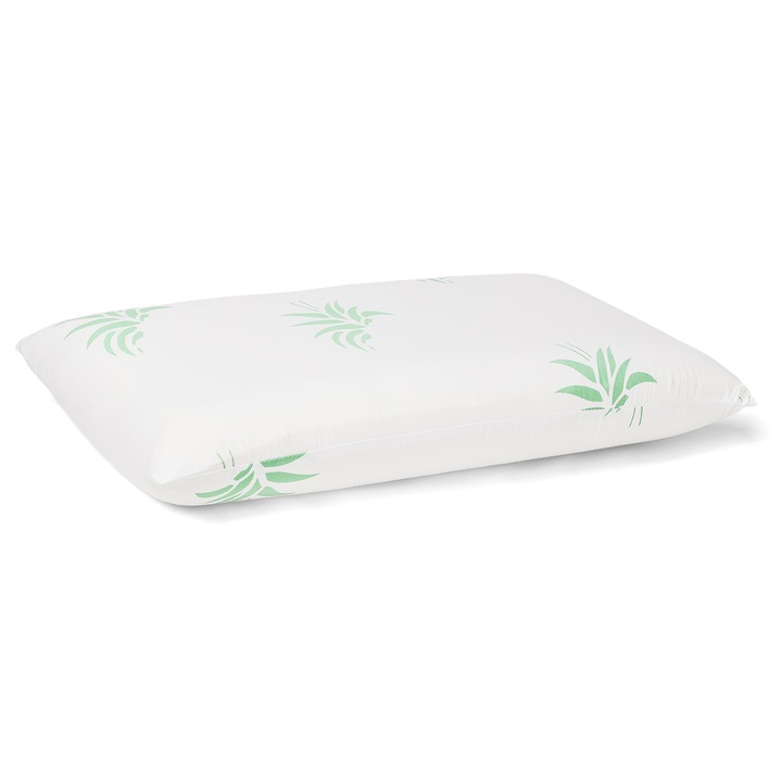 Set 2 perne Aloe Vera Home Still, 70x40 cm, spuma cu memorie