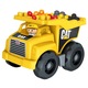 Set constructie MEGA BLOKS Camion Cat si cuburi de constructie