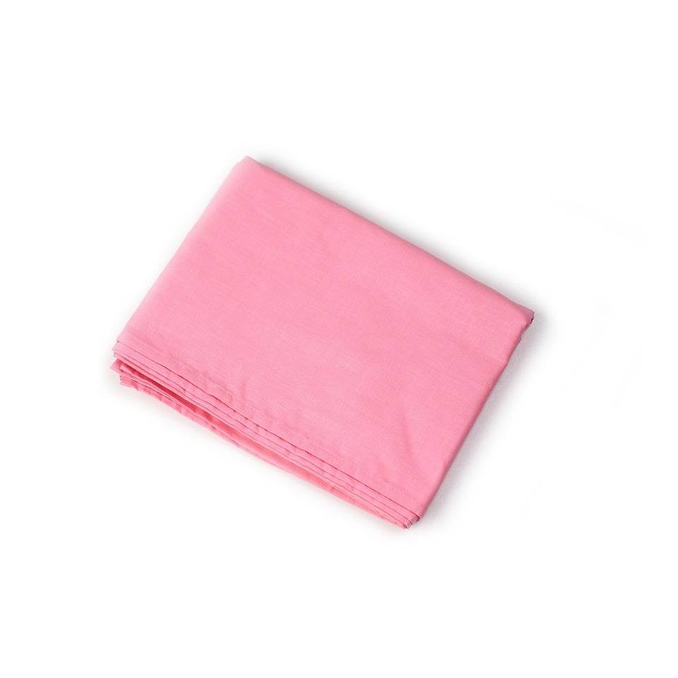 Cearceaf bumbac, roz, 160 x 210 cm