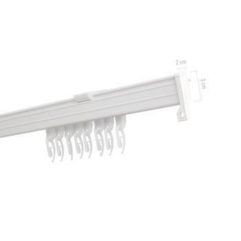 Sina aluminiu fara snur, Decorin, 206, alb, 2.7m Sina aluminiu fara snur, Decorin, 206, alb, 2.7m