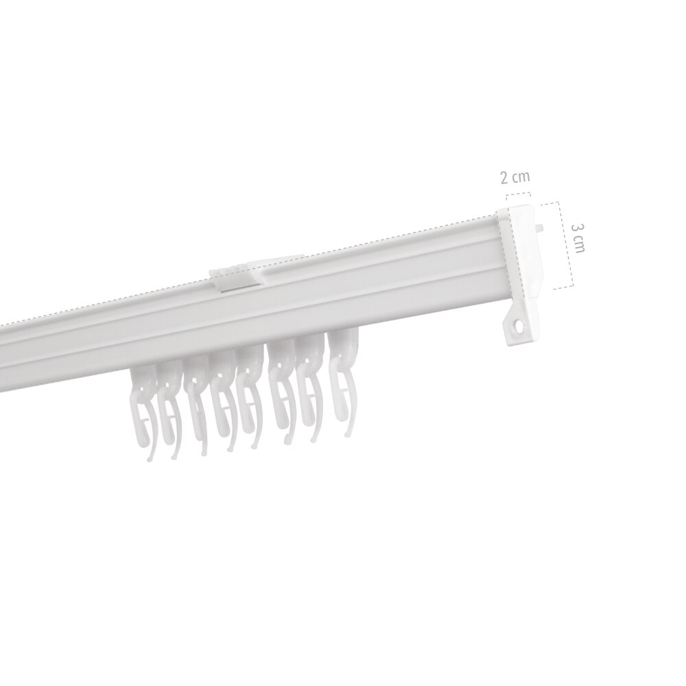 Sina aluminiu fara snur, Decorin, 208, alb, 3.2m