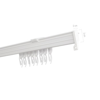 Sina aluminiu fara snur, Decorin, 208, alb, 3.2m Sina aluminiu fara snur, Decorin, 208, alb, 3.2m