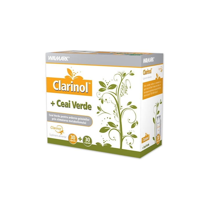 Clarinol Cu Extract De Ceai Verde Walmark 30 capsule