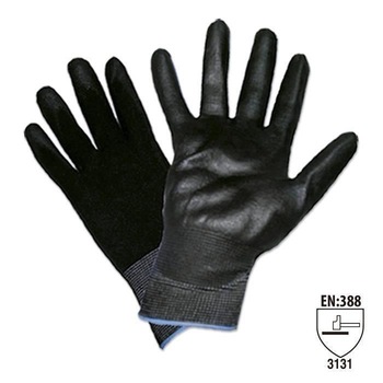 Manusi de lucru palma poliuretan T10 JBM, marimea L Manusi de lucru palma poliuretan T10 JBM, marimea L