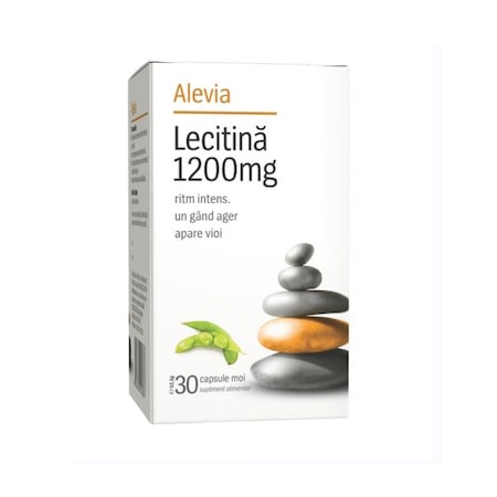 Lecitina 1200 mg Alevia 30 capsule