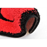 Covor Fantasy Smile, 12003-120, Rotund, Rosu, 67x67 cm