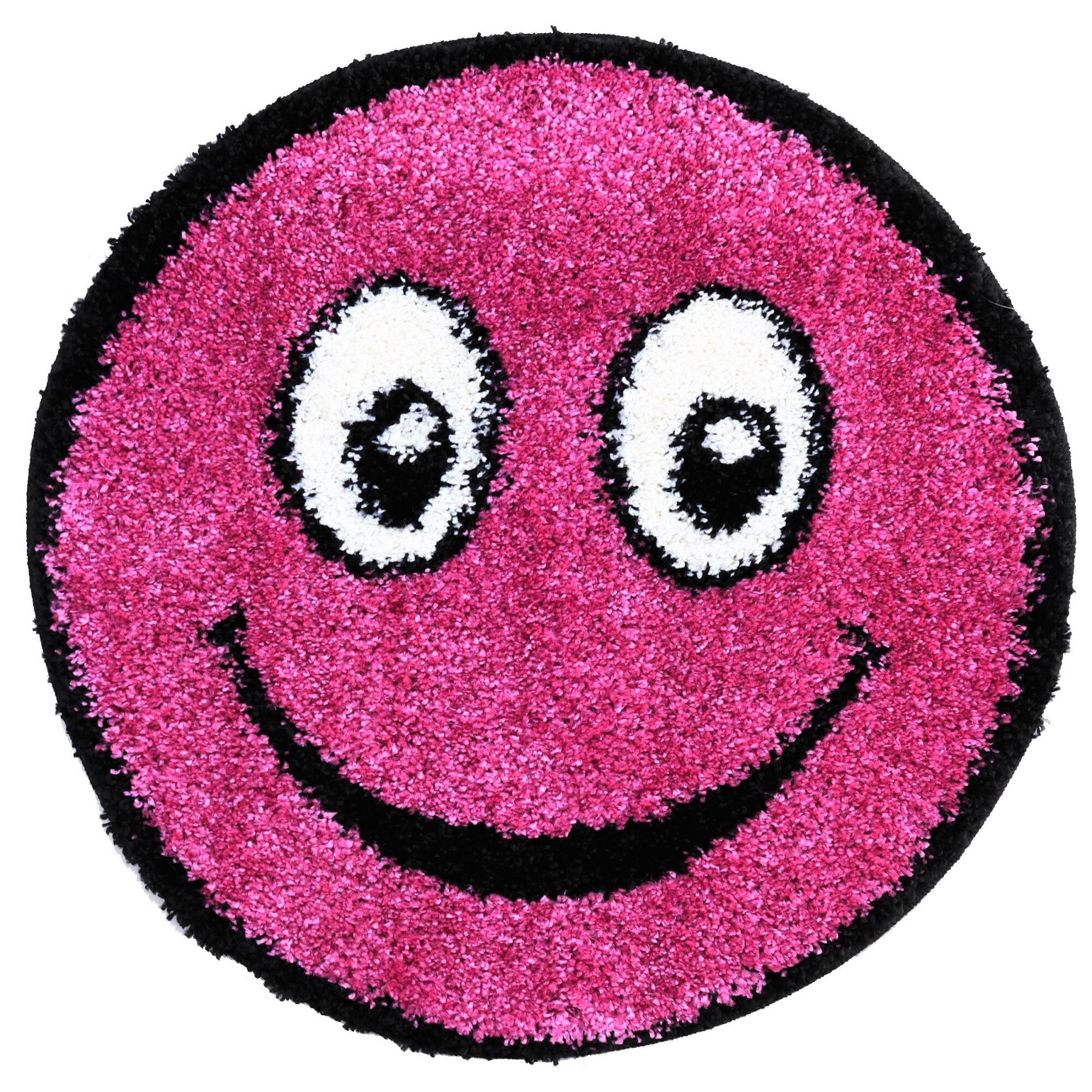 Covor Fantasy Smile, 12003-170, Rotund, Mov Deschis, 67x67 cm