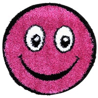 Covor Fantasy Smile, 12003-170, Rotund, Mov Deschis, 67x67 cm