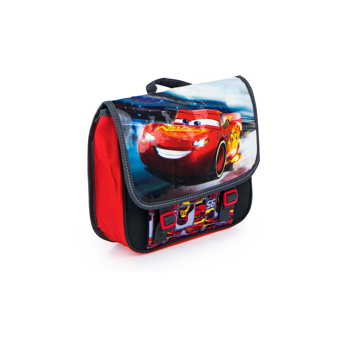 Ghiozdan copii, Junior Lightning McQueen, Cars, 29 cm, Multicolor