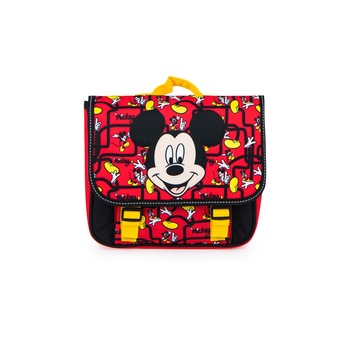 Ghiozdan copii, Mickey Mouse, Happy, 29 cm, Rosu Ghiozdan copii, Mickey Mouse, Happy, 29 cm, Rosu