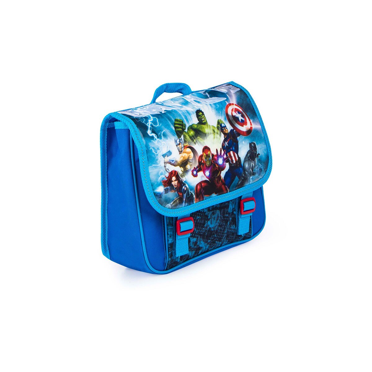 Ghiozdan copii, Avengers, Marvel Junior Pink, 29 cm, Albastru