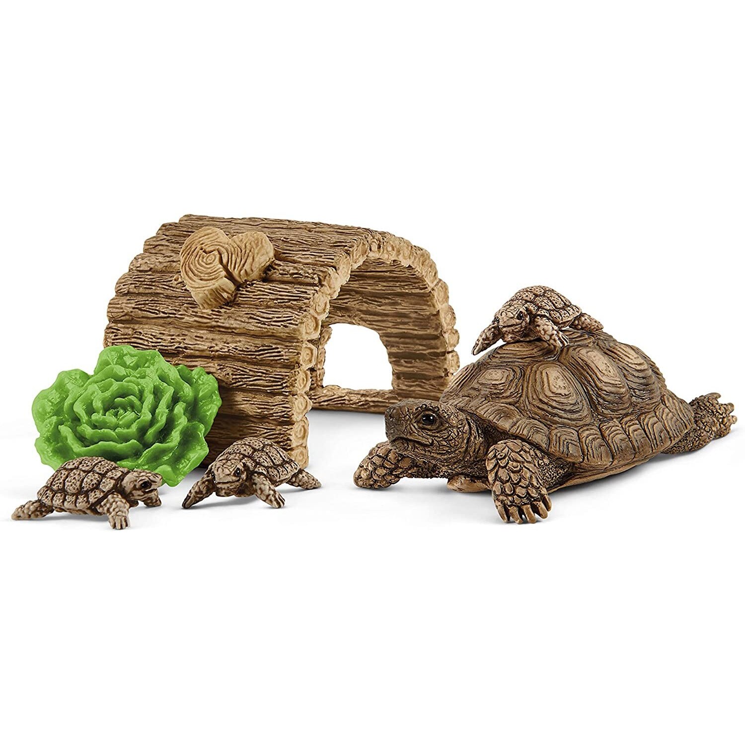 Set de joaca Schleich Adapost pentu broaste testoase