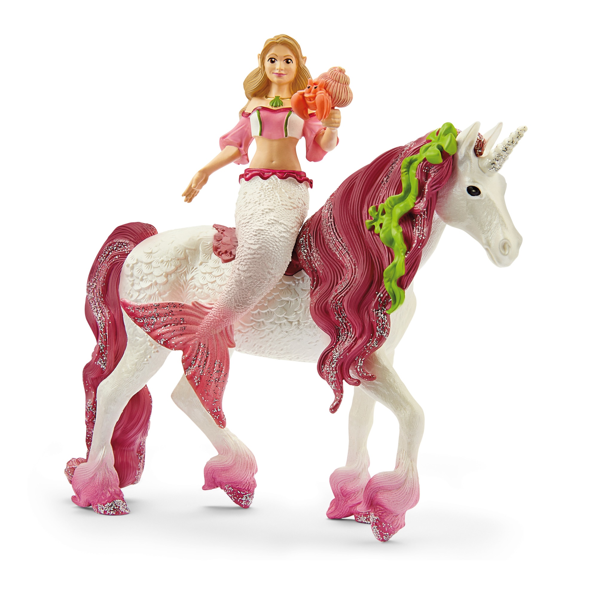 Figurina Schleich Bayala Sirena Feya pe unicornul subacvatic