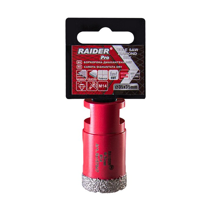 Freza diamantata M14 35x35mm, Raider 157847