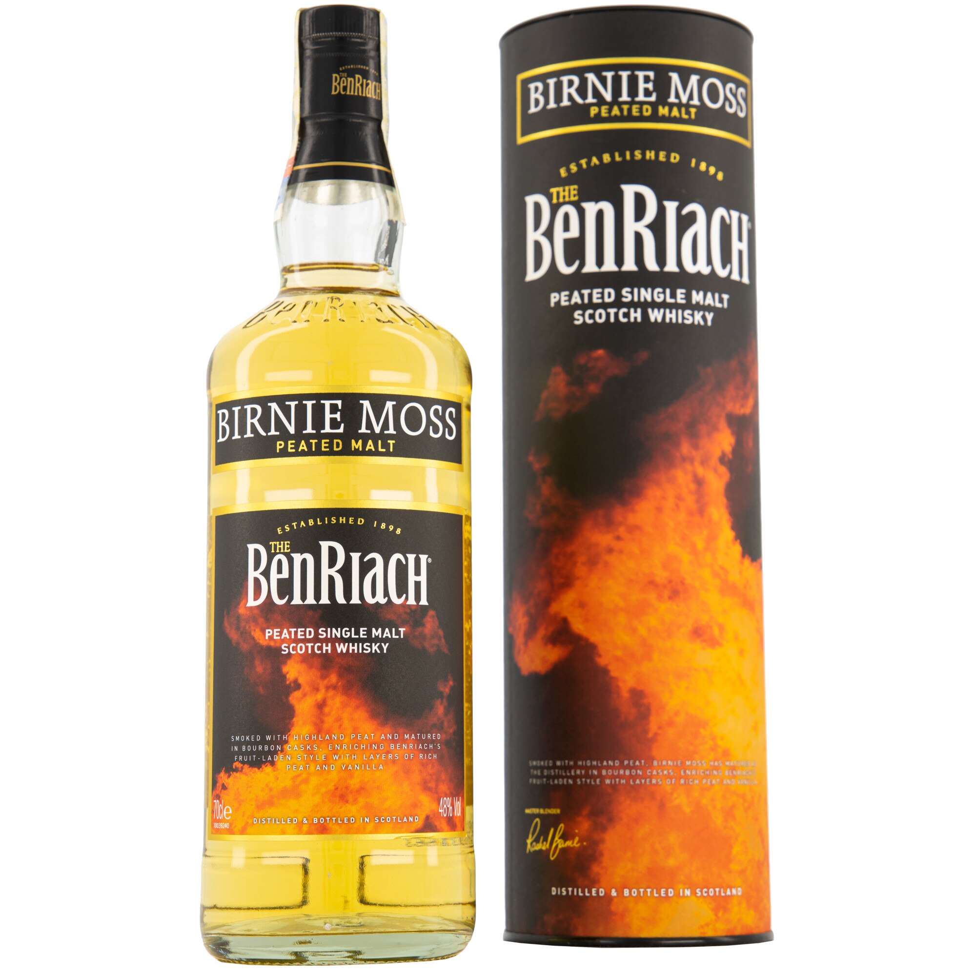 Whisky, Benriach Birnie Moss Intensely Peated, Single Malt, 48%, 0.7l