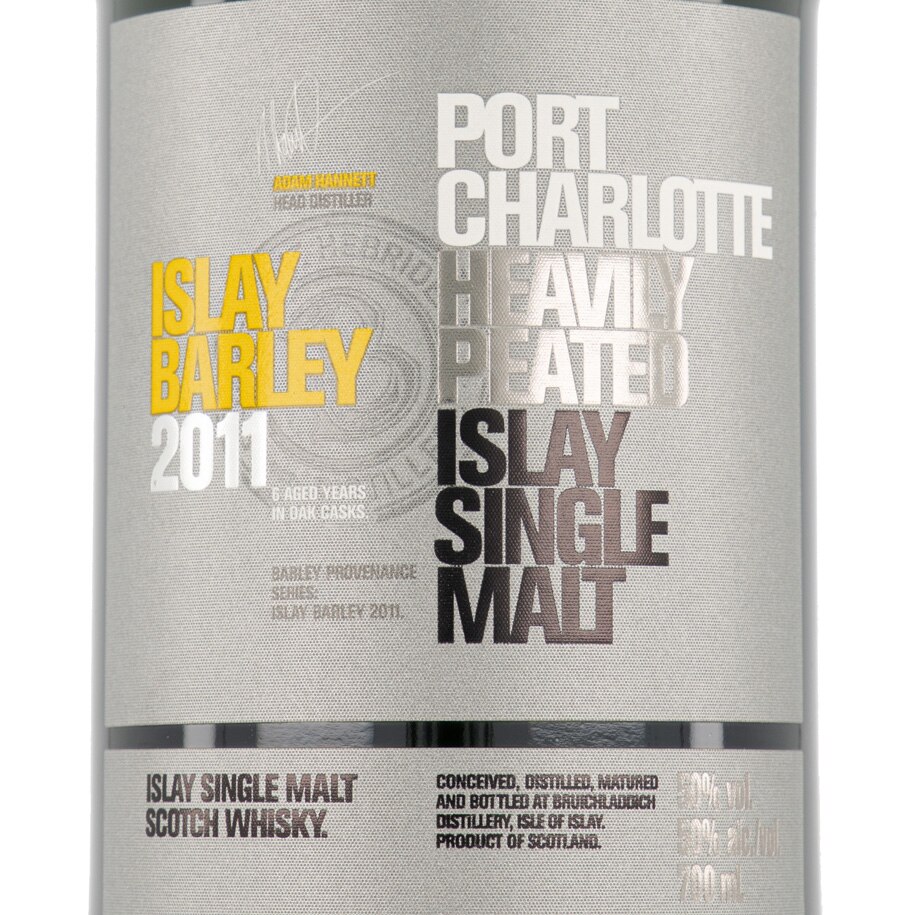 Whisky Bruichladdich Port Charlotte Islay Barley 2011, Single Malt