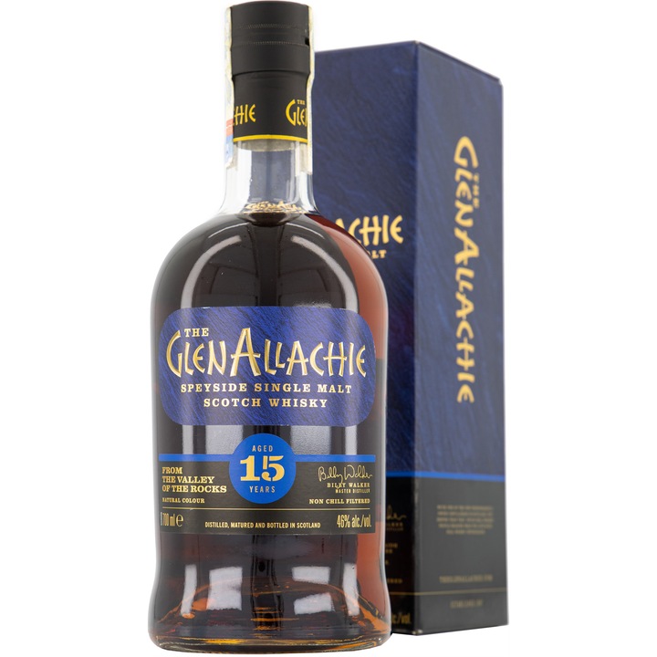 Whiskey Glenallachie 15 YO, Single Malt, 46%, 0,7 l