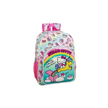 Ghiozdan Hello Kitty Candy Unicorn , 42x32x15cm, Multicolor Ghiozdan Hello Kitty Candy Unicorn , 42x32x15cm, Multicolor