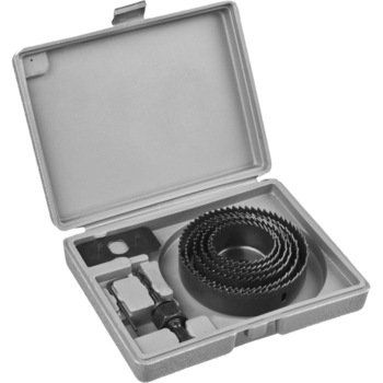 Set carote inelare pentru lemn, 64-127 mm, 8 piese MTX Set carote inelare pentru lemn, 64-127 mm, 8 piese MTX