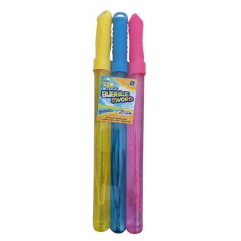 Set 3 sabii Grafix, pentru baloane mari de sapun, bleu, galben, roz Set 3 sabii Grafix, pentru baloane mari de sapun, bleu, galben, roz