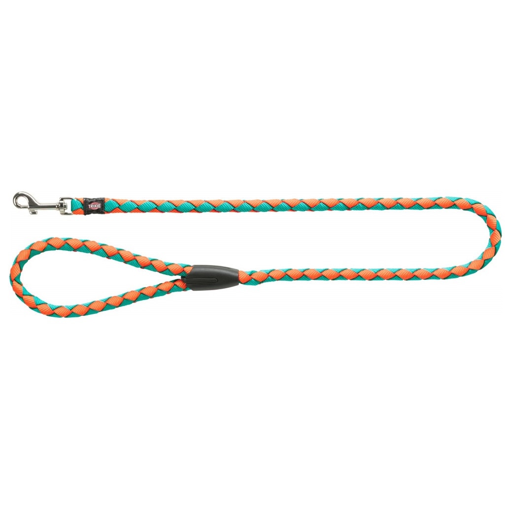 Lesa Trixie Cavo S-M 1.00 m/ø 12 mm portocaliu/verde 143418