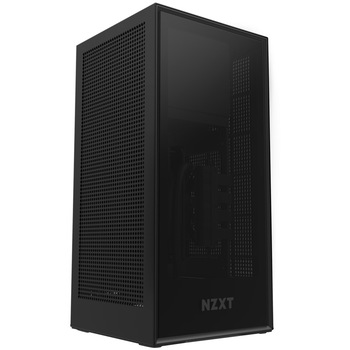 Carcasa NZXT H1, sursa SFX-L 650W, AIO Liquid Cooler 140mm, Mini ITX, matte black Carcasa NZXT H1, sursa SFX-L 650W, AIO Liquid Cooler 140mm, Mini ITX, matte black