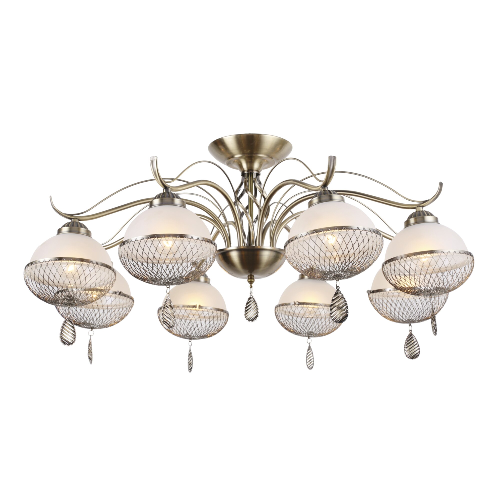 Candelabru Klausen Loara 8, Bronz, KL 6662, E27, 8x11 W