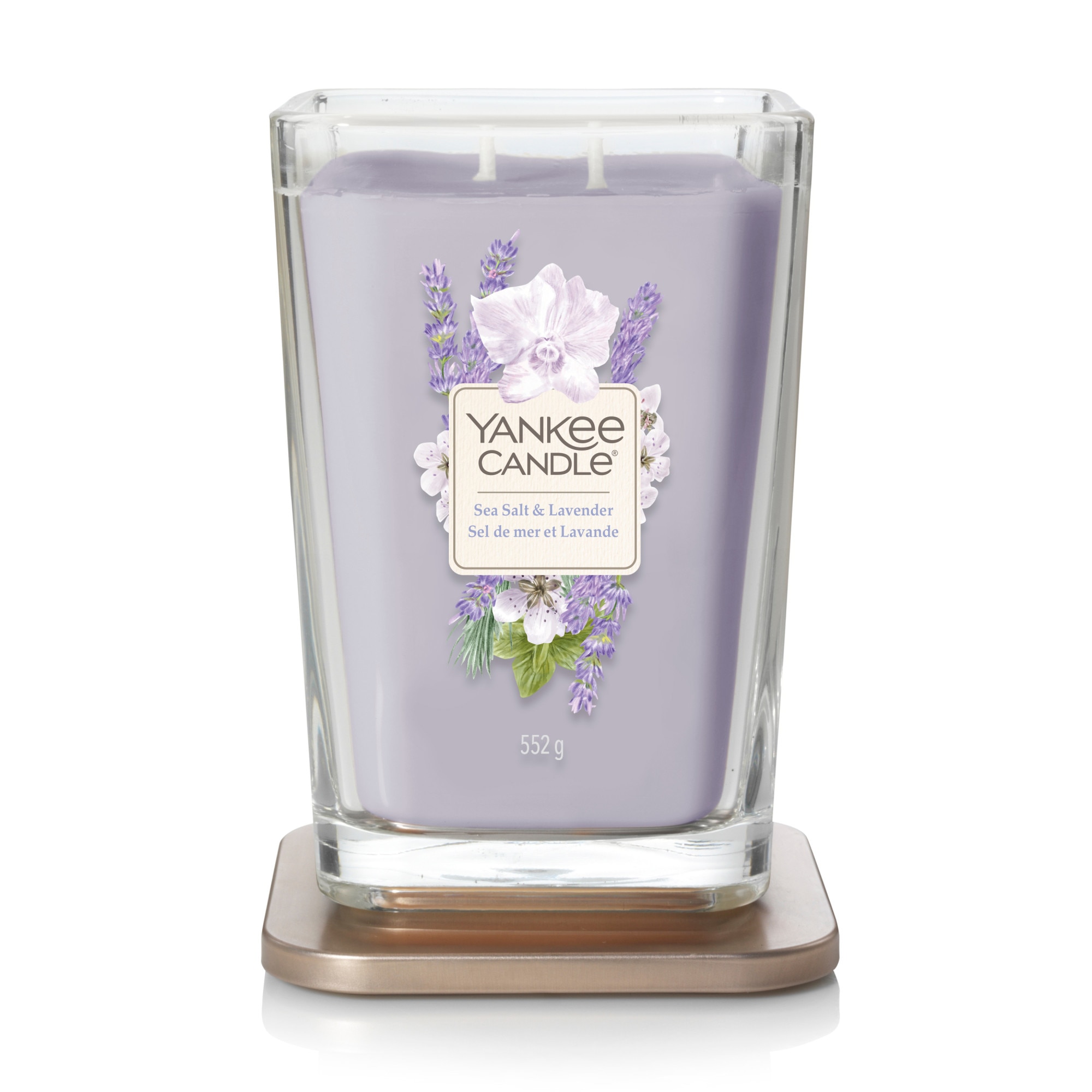Lumanare Parfumata Elevation Collection Borcan Mare Sea Salt & Lavender, Yankee Candle