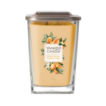 Lumanare Parfumata Elevation Collection Borcan Mare Kumquat & Orange, Yankee Candle Lumanare Parfumata Elevation Collection Borcan Mare Kumquat & Orange, Yankee Candle