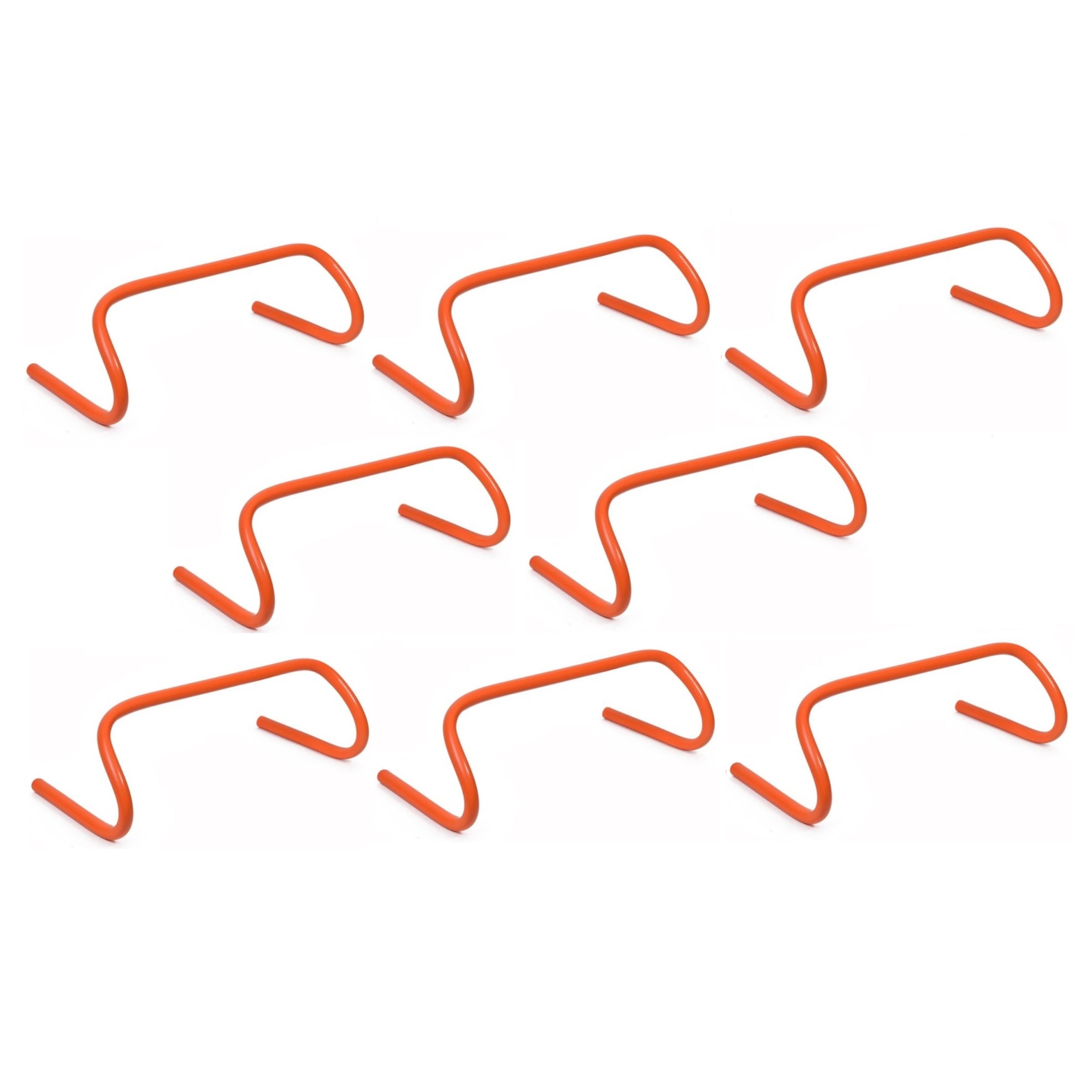 Set format din opt bariera - obstacol pentru antrenament, coso, portocaliu, 15 cm