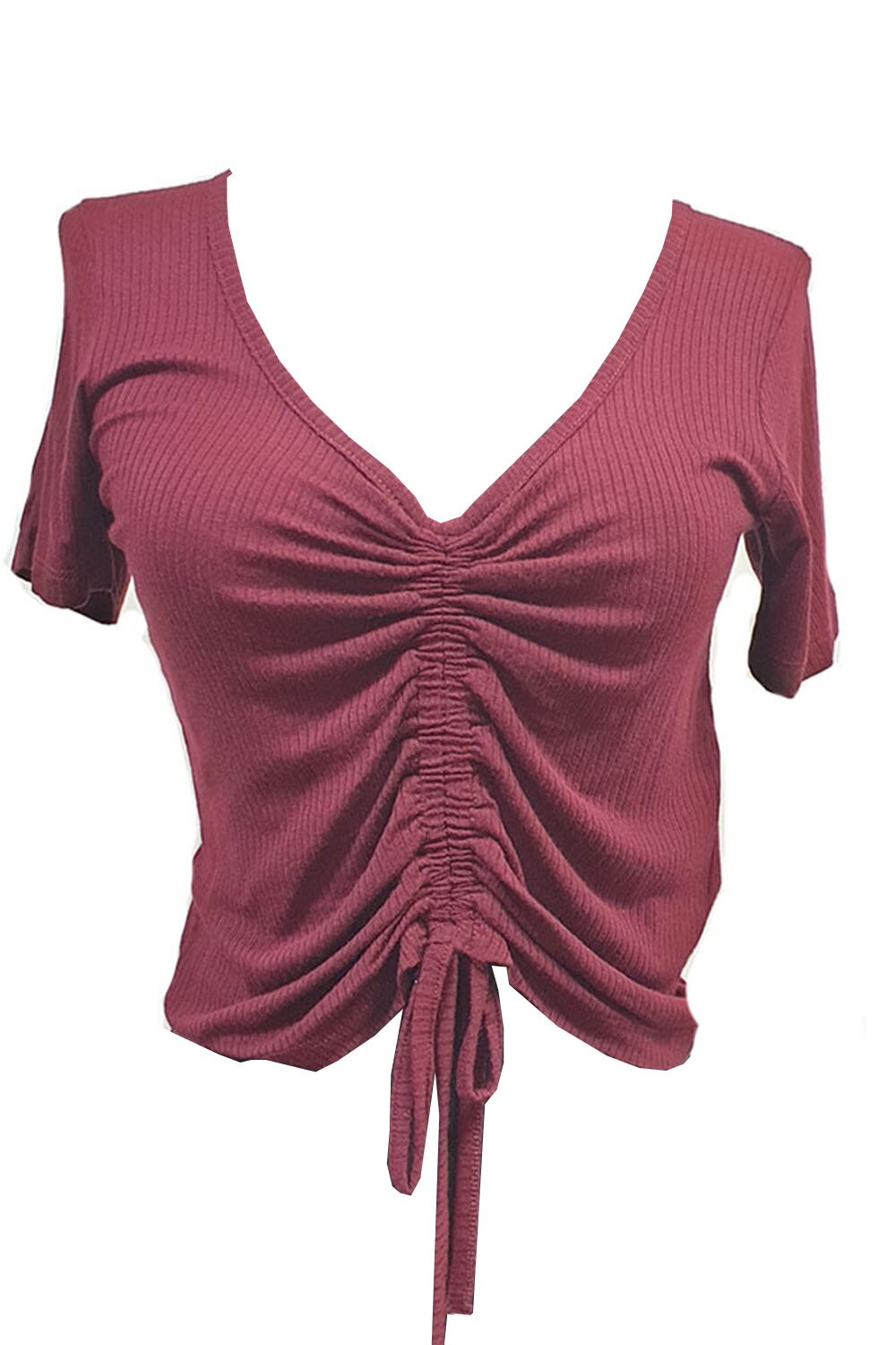 Tricou Tally Weijl, grena, Grena