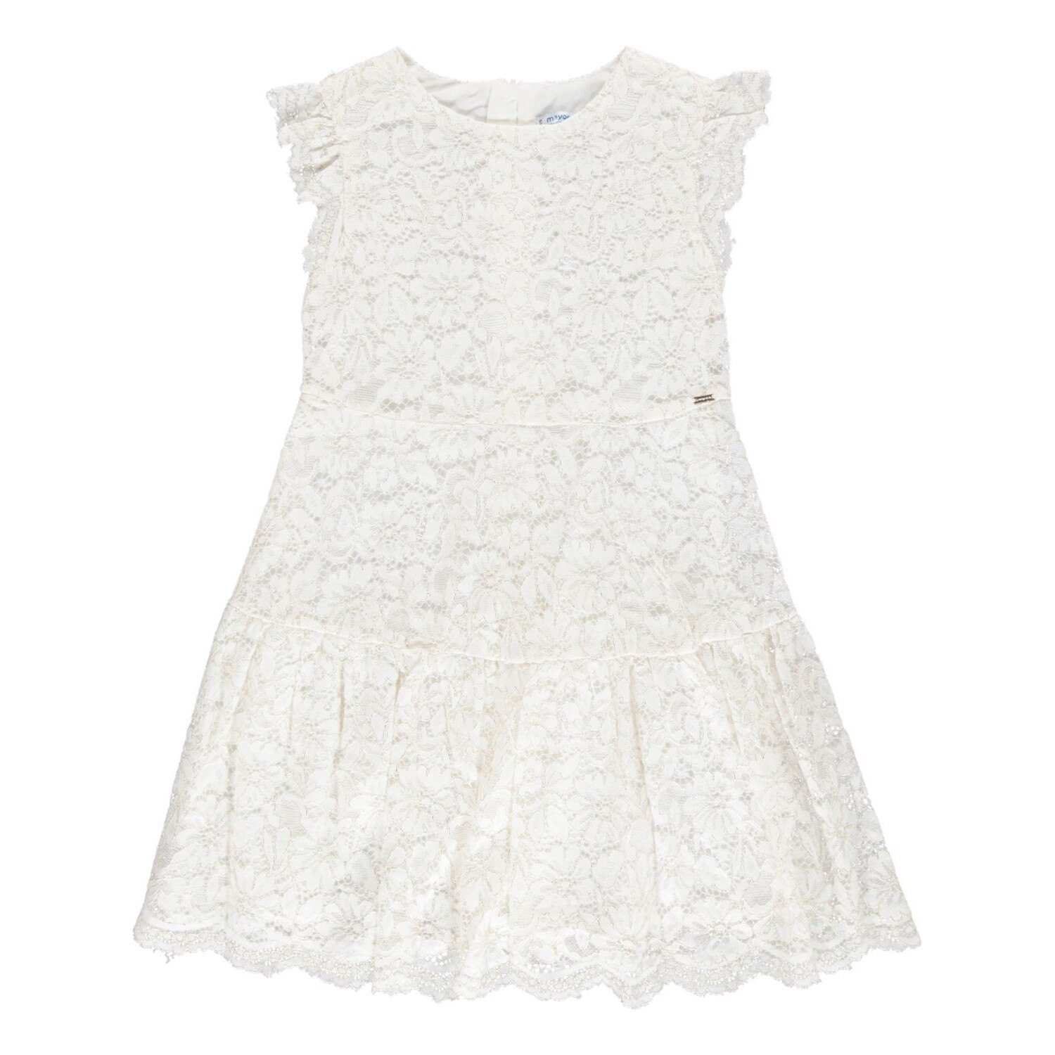 Rochie, Mayoral, din dantela, bej