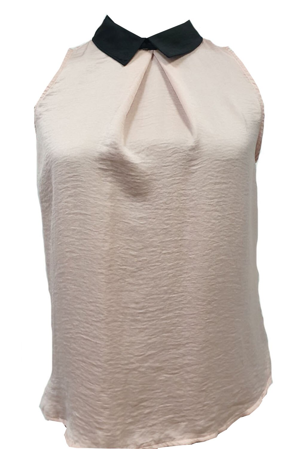 Bluza Tally Weijl cu guler negru, roz negru